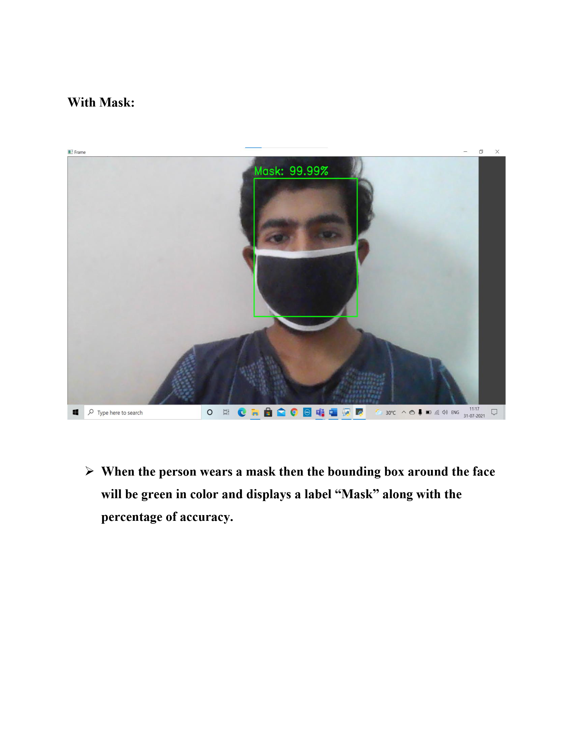 Face Mask Detection